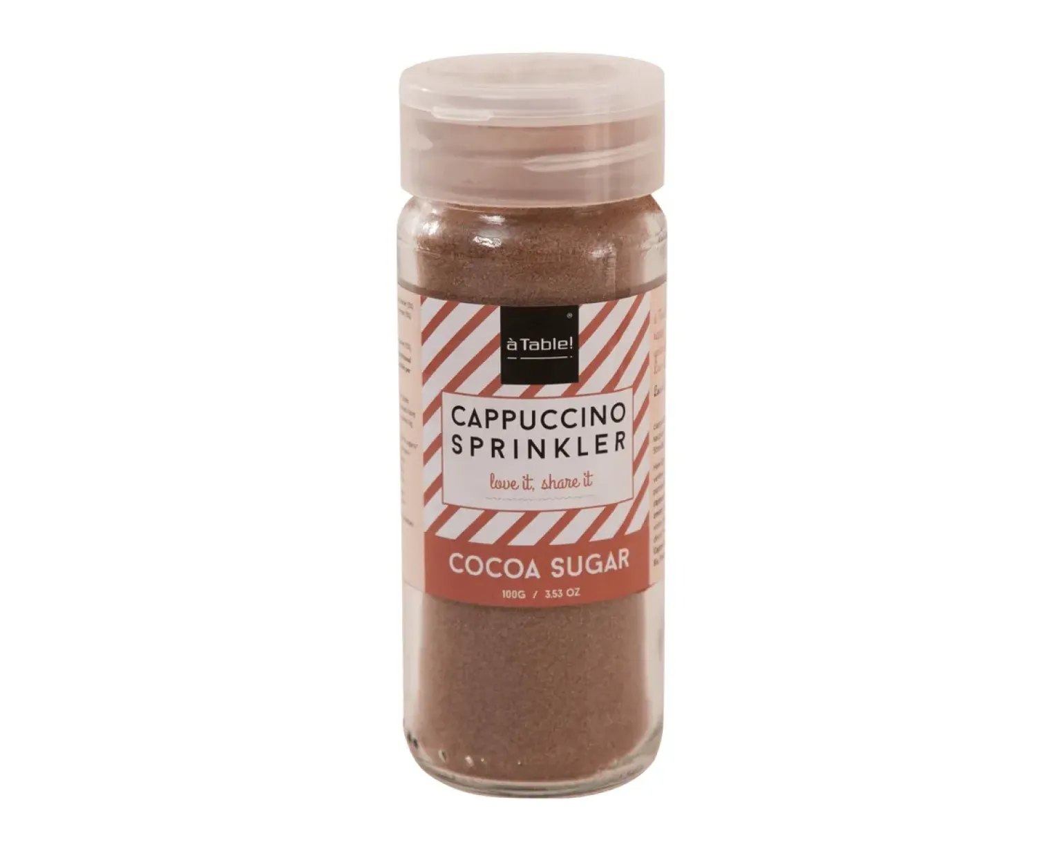 a Table Cappuccino Strooier Suiker Cacao (6x 100 stuks)