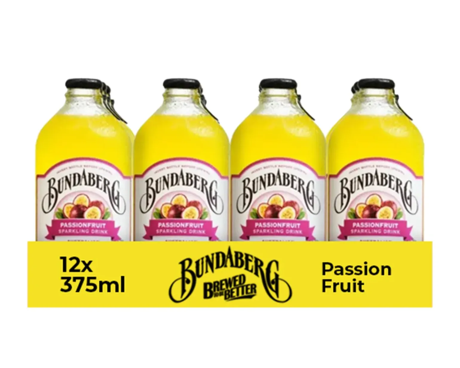 Bundaberg Passion Fruit (12x 37.5cl)