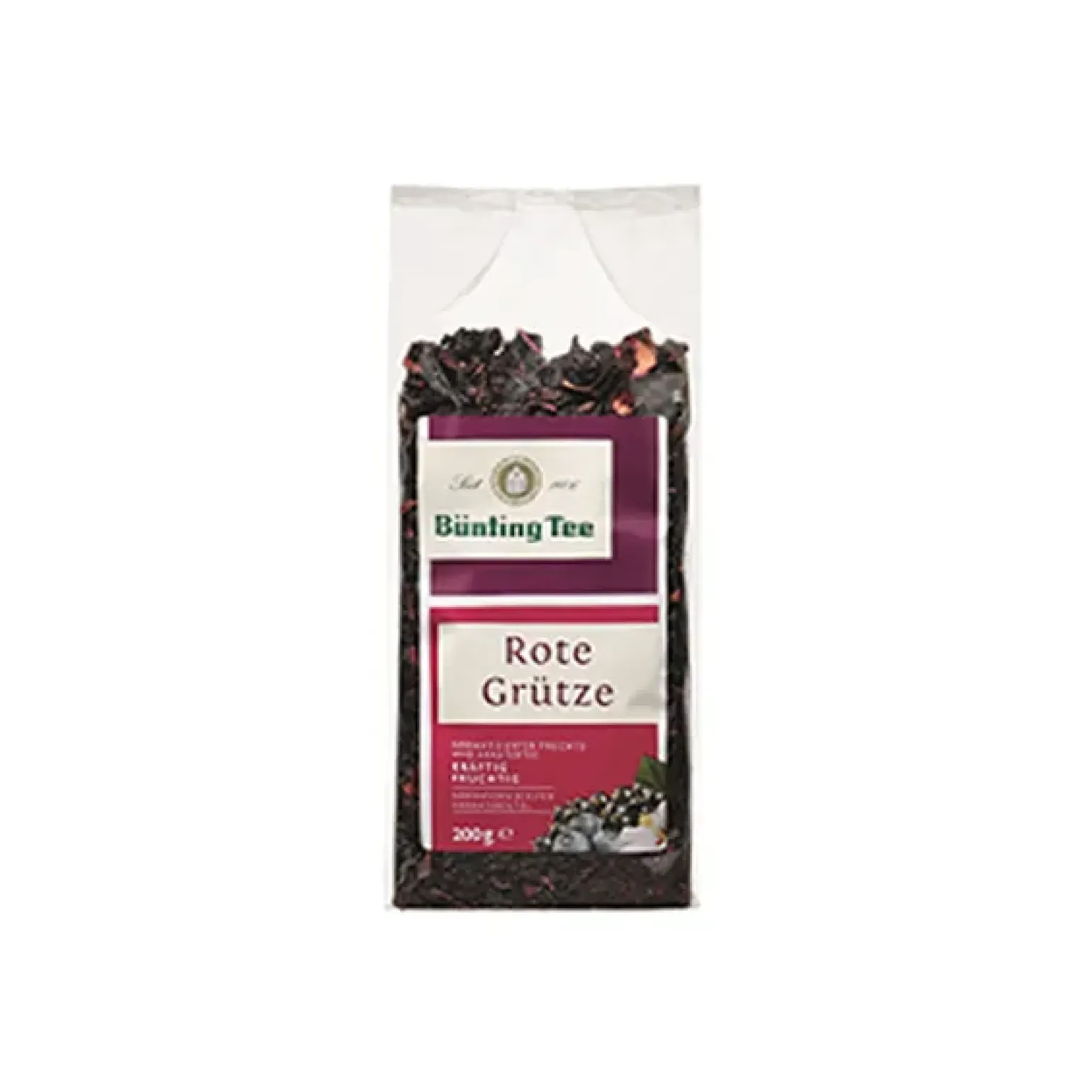 Bunting Tee Fruchtetee Rote Grutze Zak (6x 200gr)