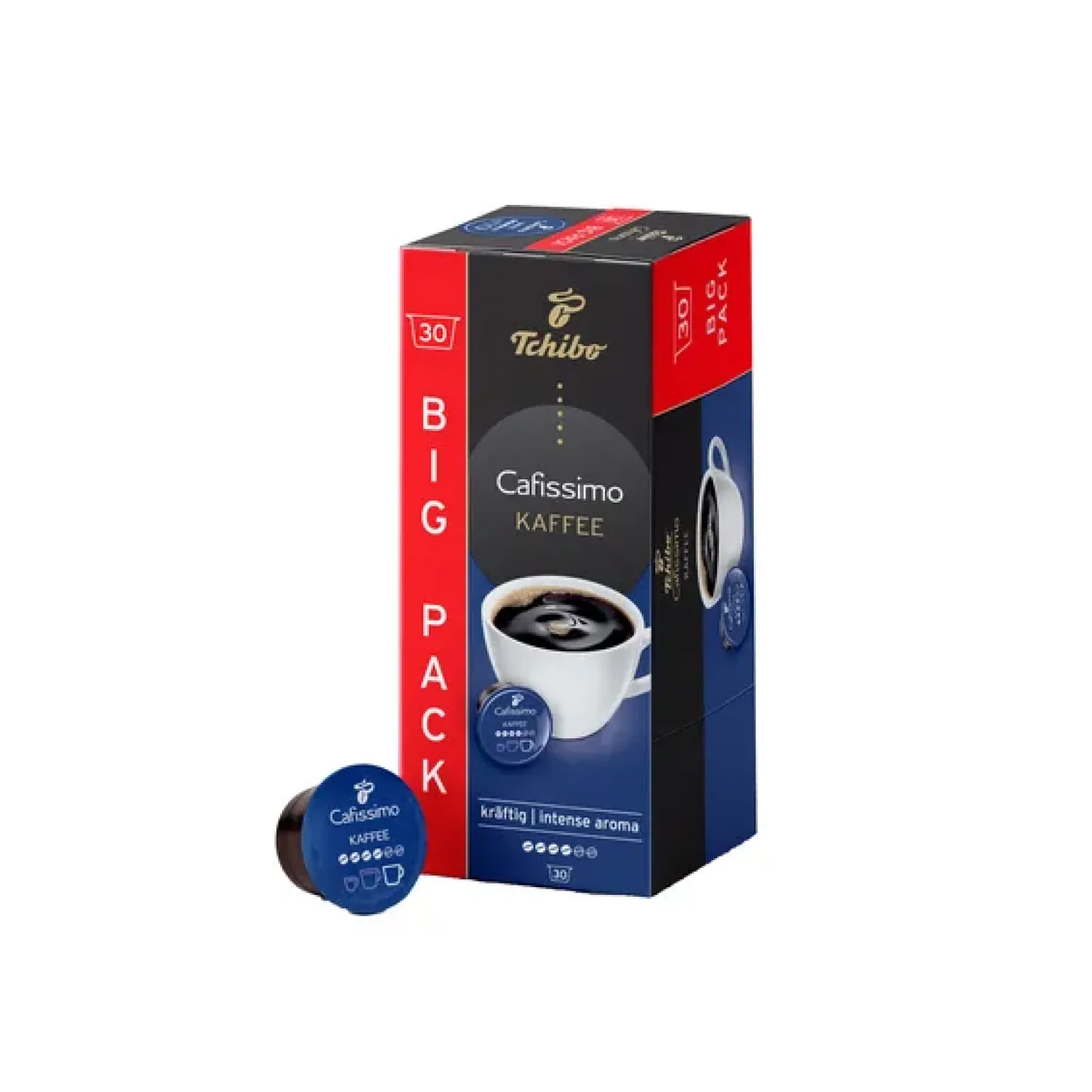 Cafissimo Kaffee Kräftig Pak (4x 30 stuks)