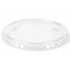 Deksel aPET 7 cm voor sausbakje 180 ml