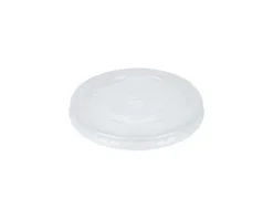 Deksel Milkshakebeker Plat met Kruis 90mm Plastic (50 stuks)