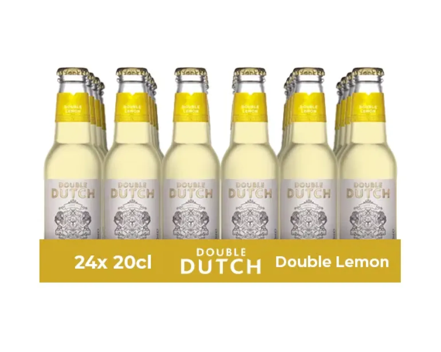 Double dutch double lemon flesje (24x 20cl)