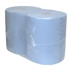 Euro industriepapier blauw 3 laags (2x 190m)