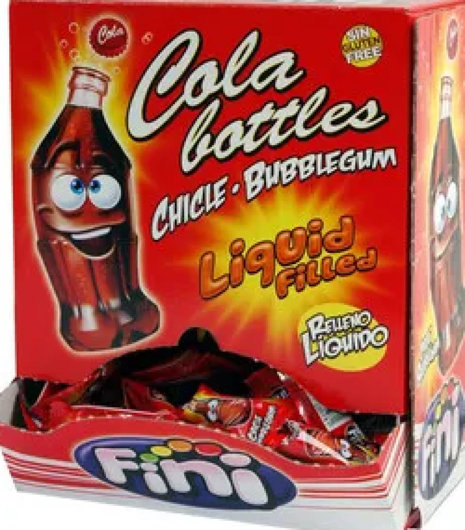 Fini liquid cola bottles gum (200 stuks)