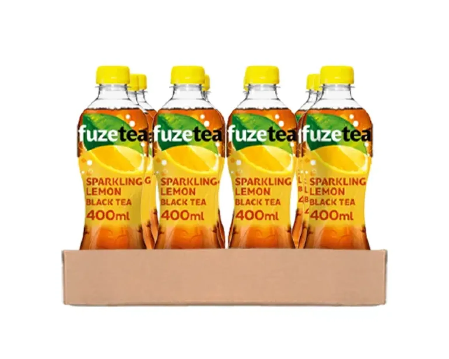 Fuze Tea Sparkling Black Tea Pet (12x 40cl)