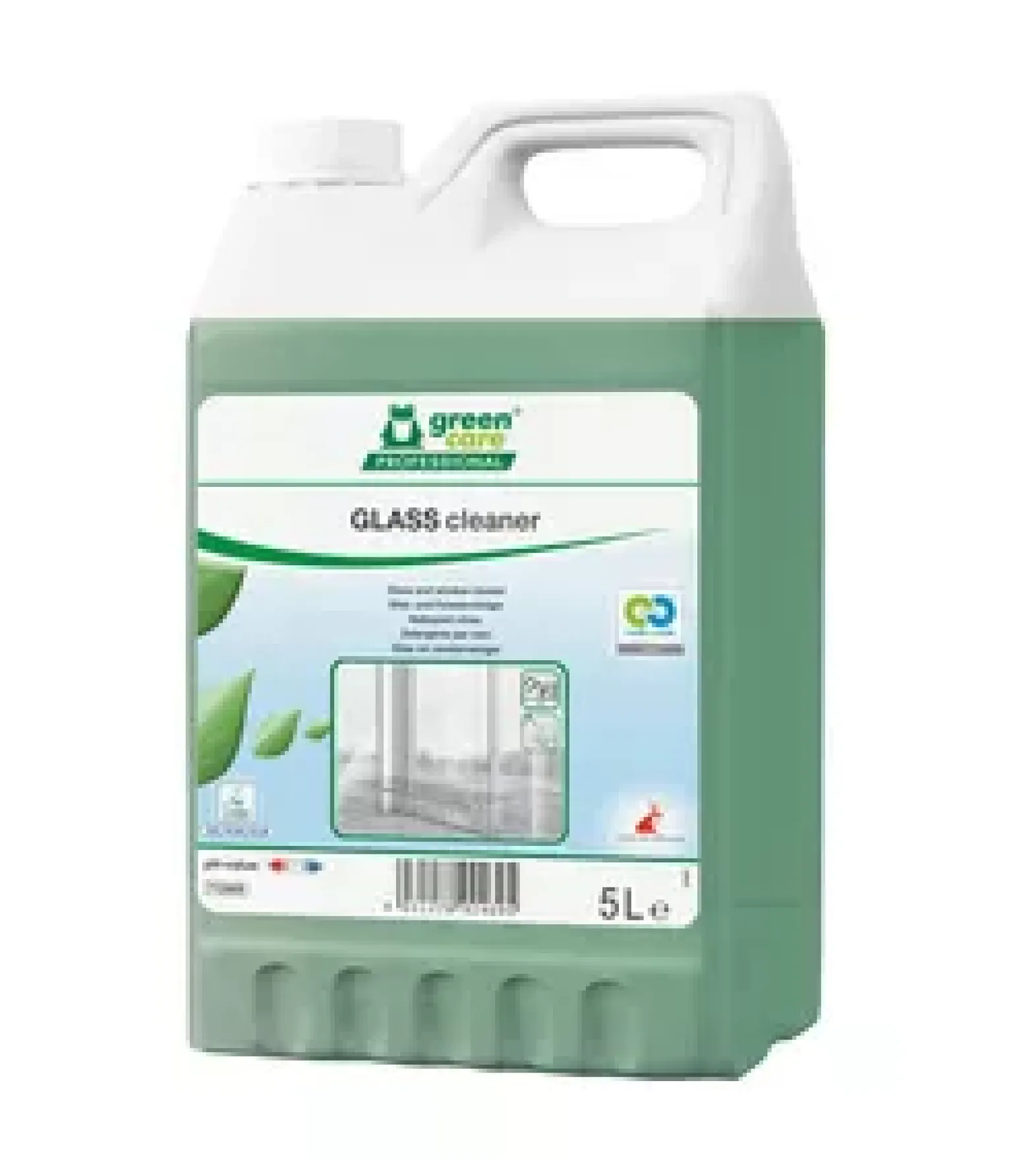 Green care glass cleaner (5 liter)
