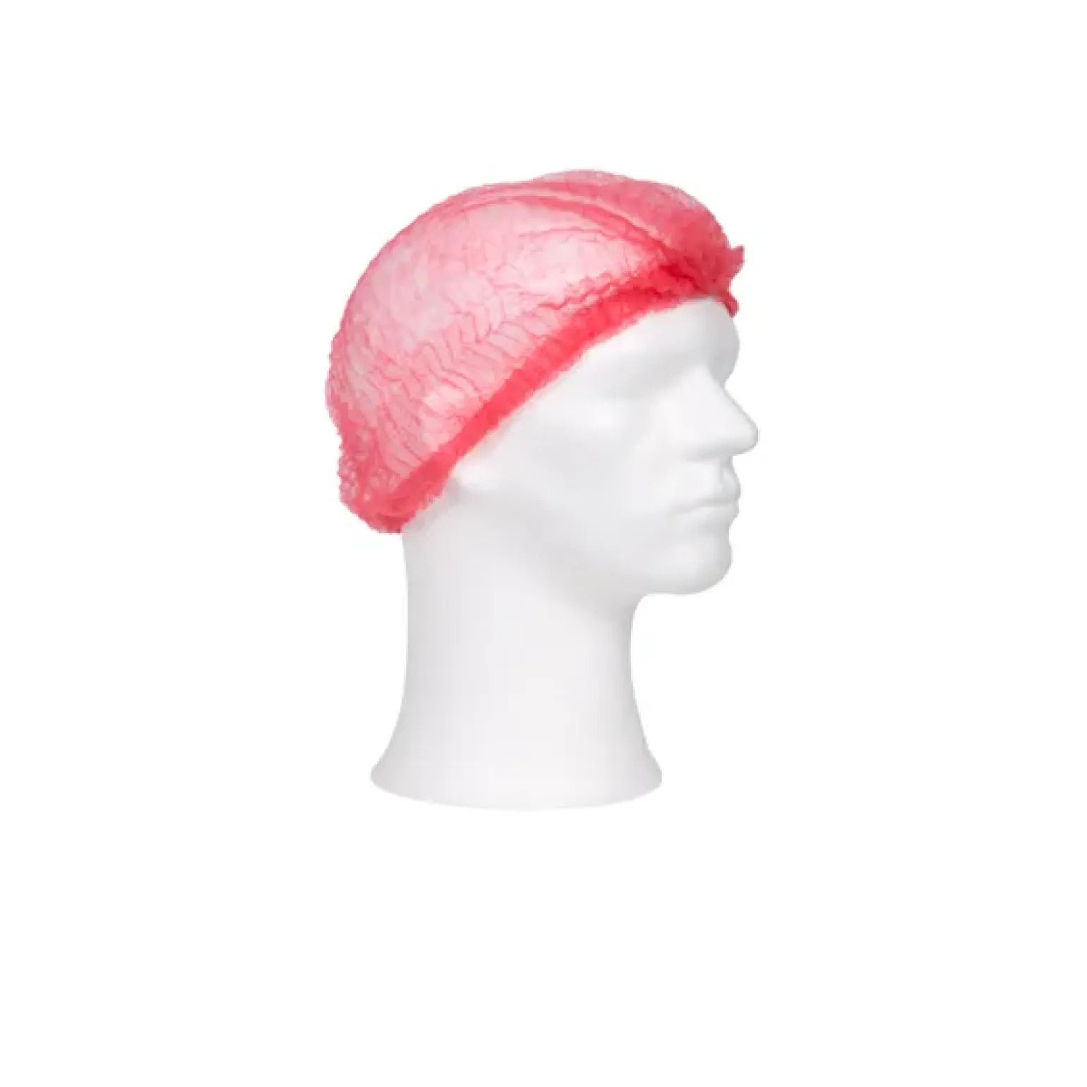 Haarnetje wokkel rood 52 cm (1000 stuks)