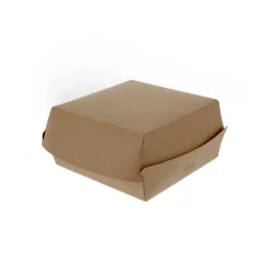 Hamburgerbak Extra Groot FSC Kraft (50 stuks)