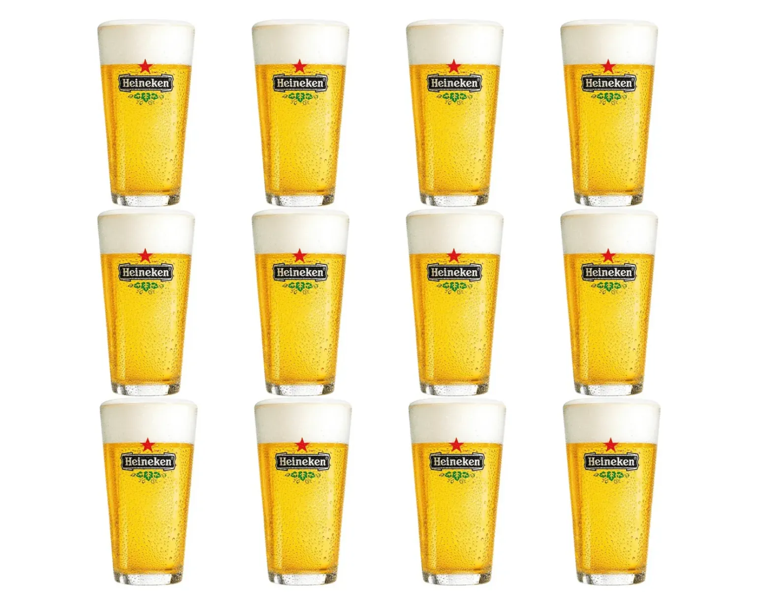 Heineken Amsterdammer/Vaasje Glas (12x 25cl)