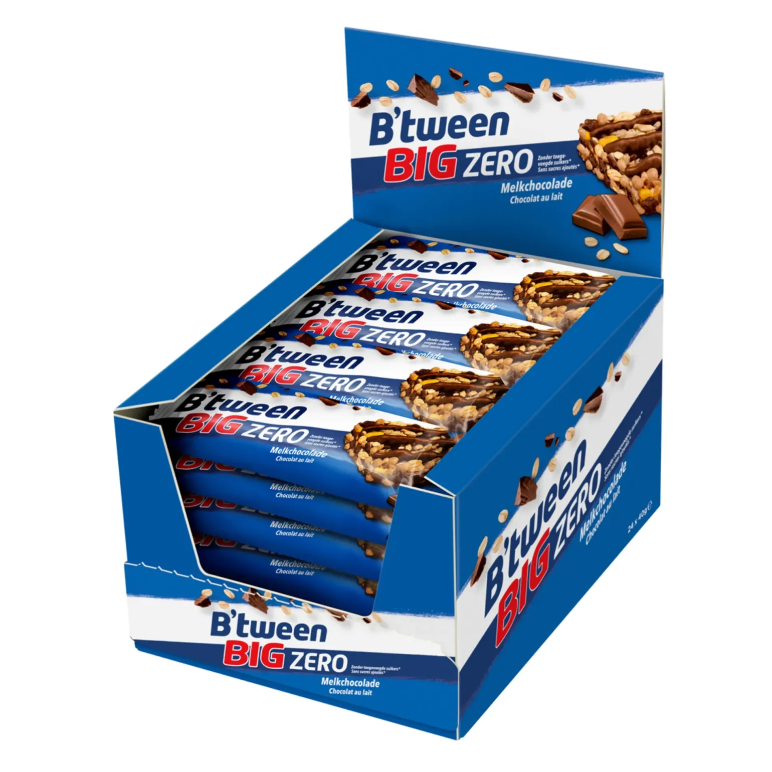 Hero B’tween Big Zero Melkchocolade (24x 40g)
