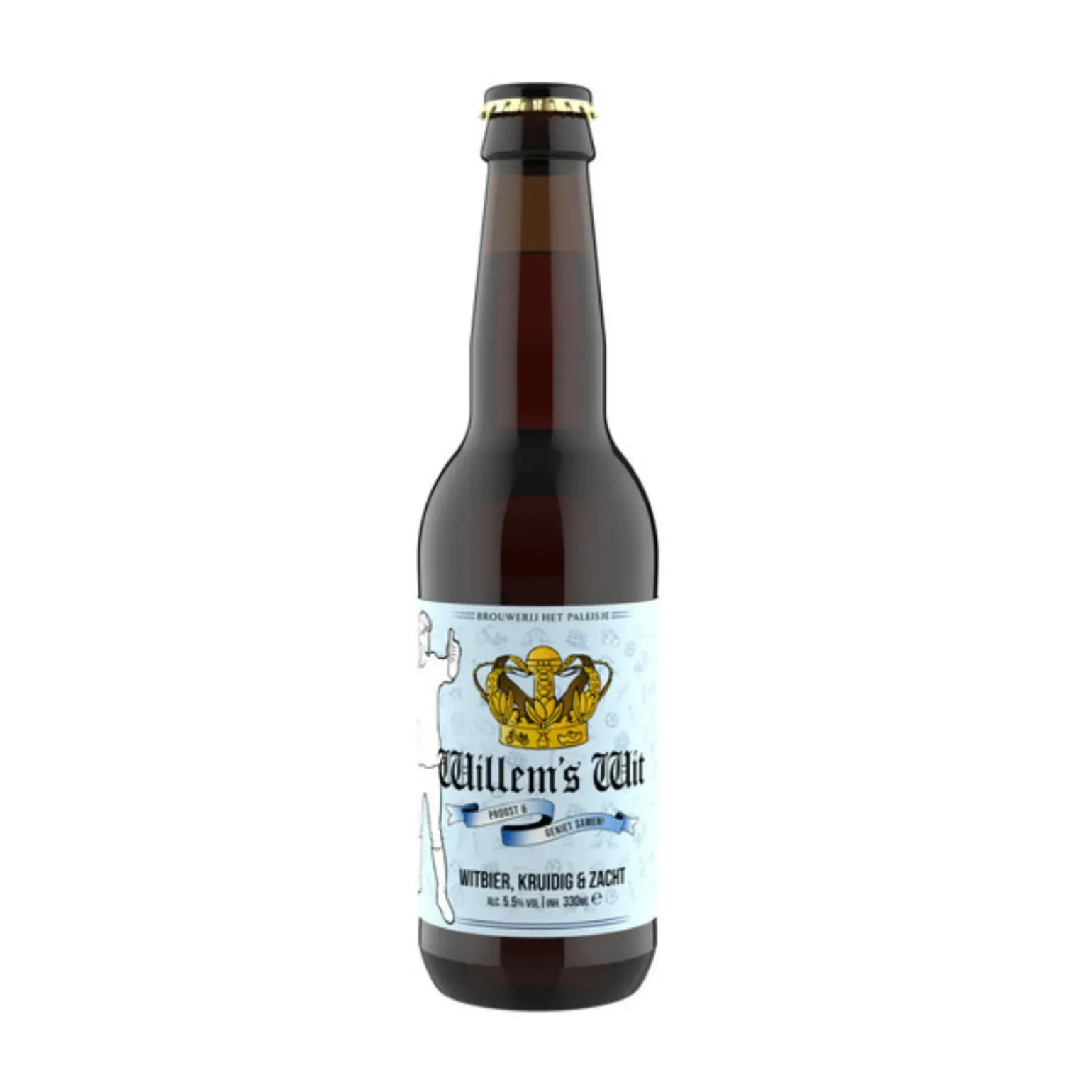 Het Paleisje Willem’s Wit Fles (12×33 cl)