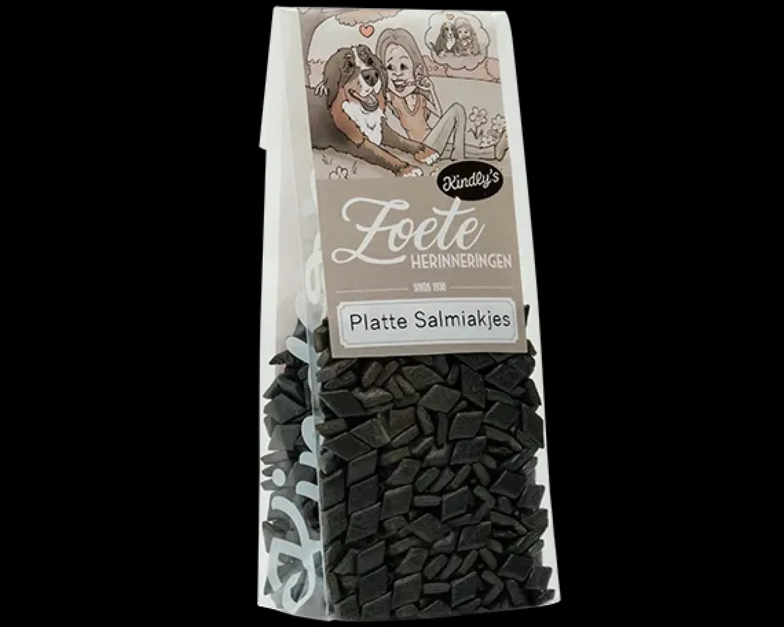 Kindly’s Platte Salmiakjes Zakje (7x 130gr)