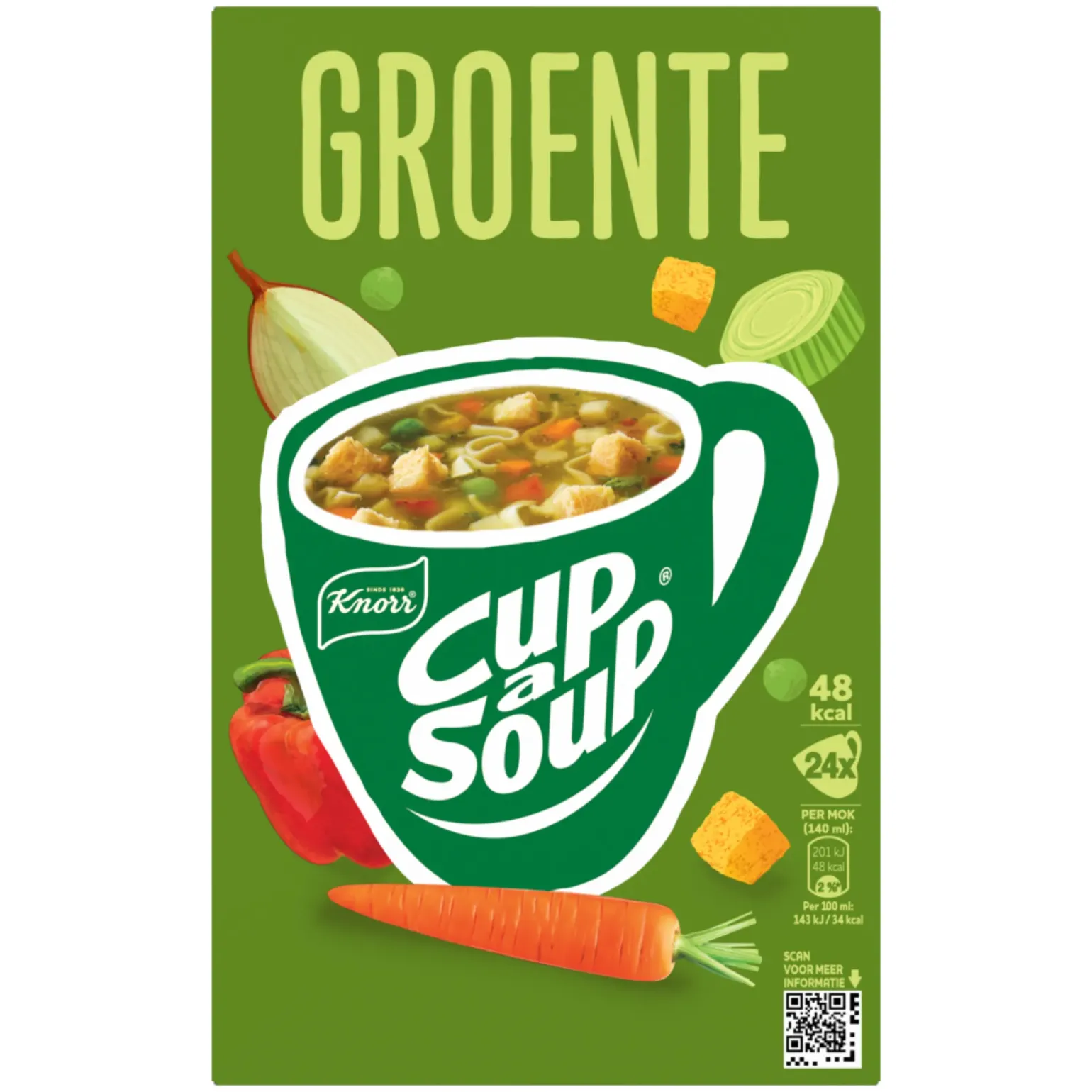 Knorr Cup-a-Soup Groente (24×140 ml)