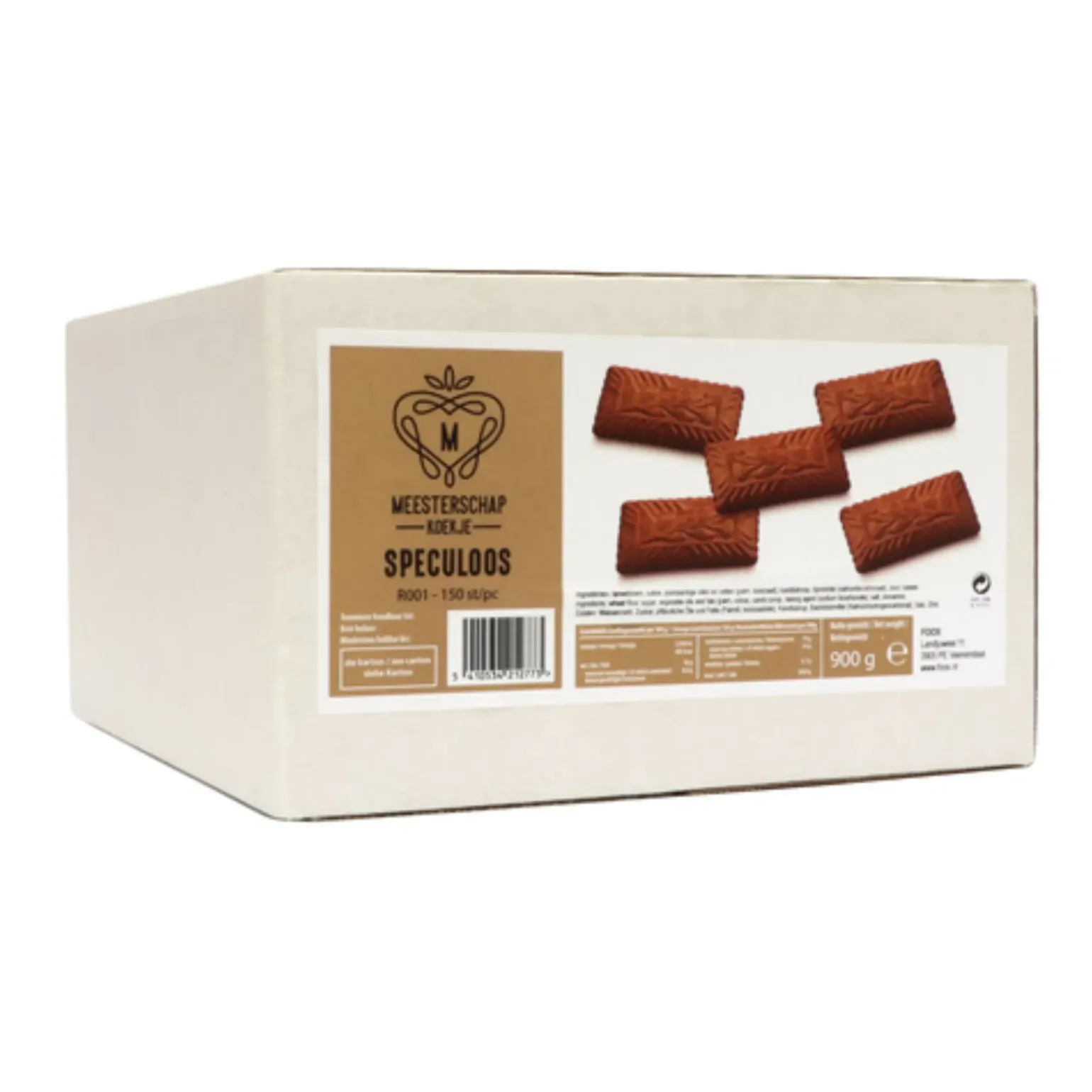 Meesterschap Speculoos Koffiekoekjes (150 stuks)