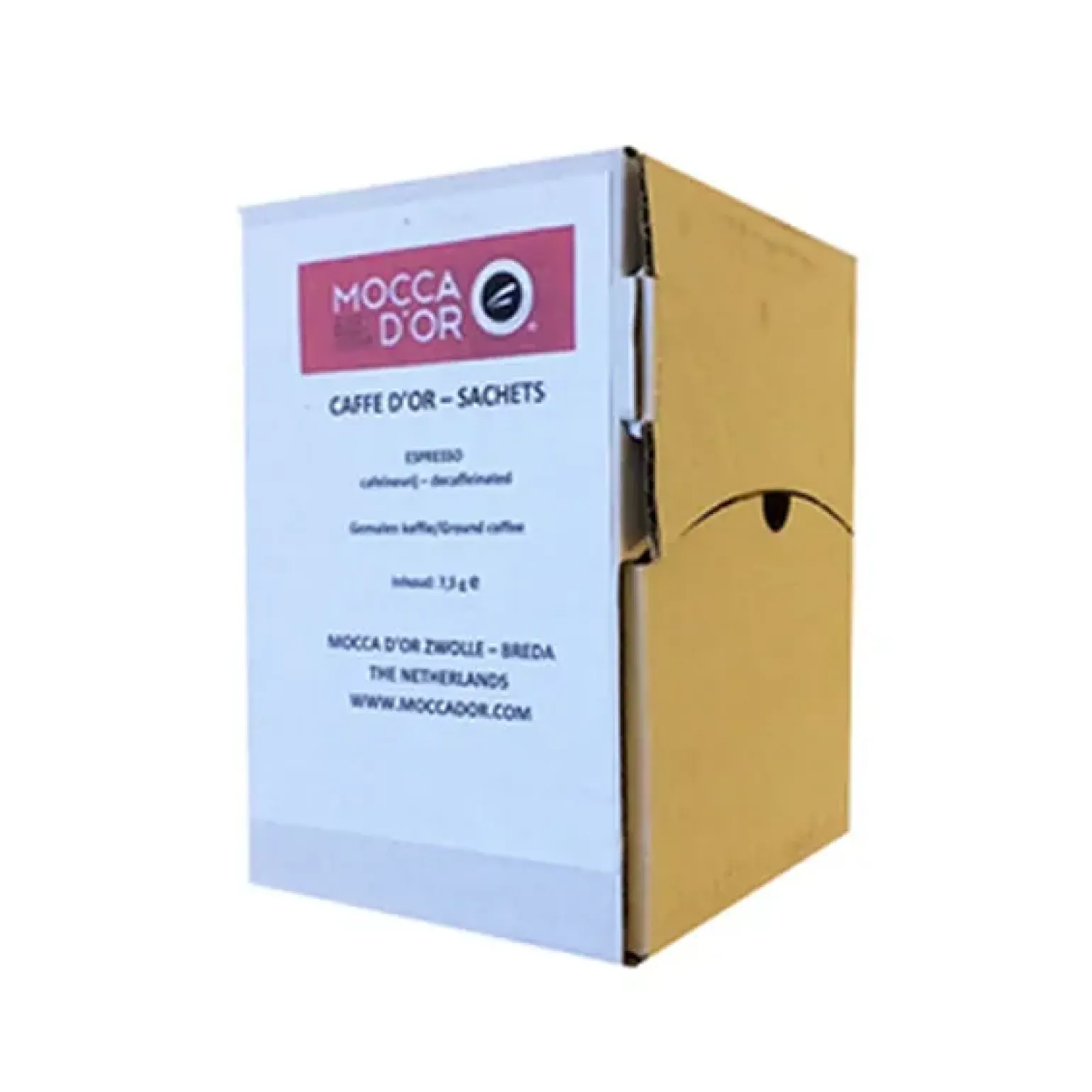 Mocca d’or Caffe d’or decafe sachets espresso koffie (50x 7.5gr)