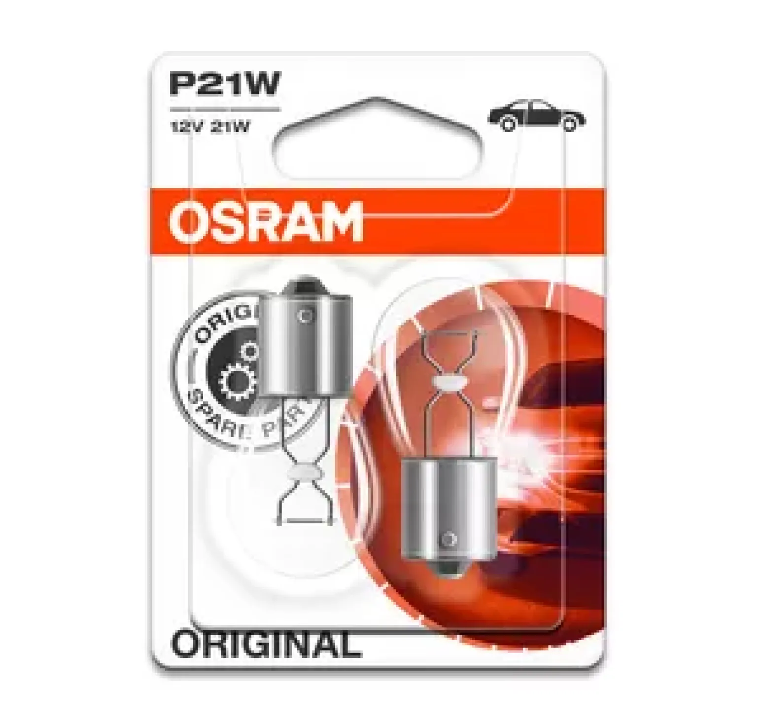 Osram P21W – BA15S – 21w – 12v – Bl