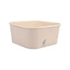 Saladebak bamboepapier vierkant (25x 1.25ltr)