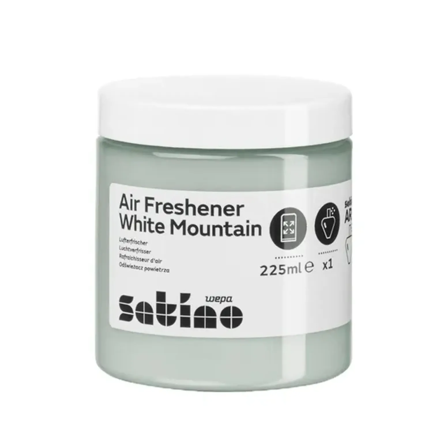 Satino AR1 luchtverfrisser white mountain (6x 225ml)