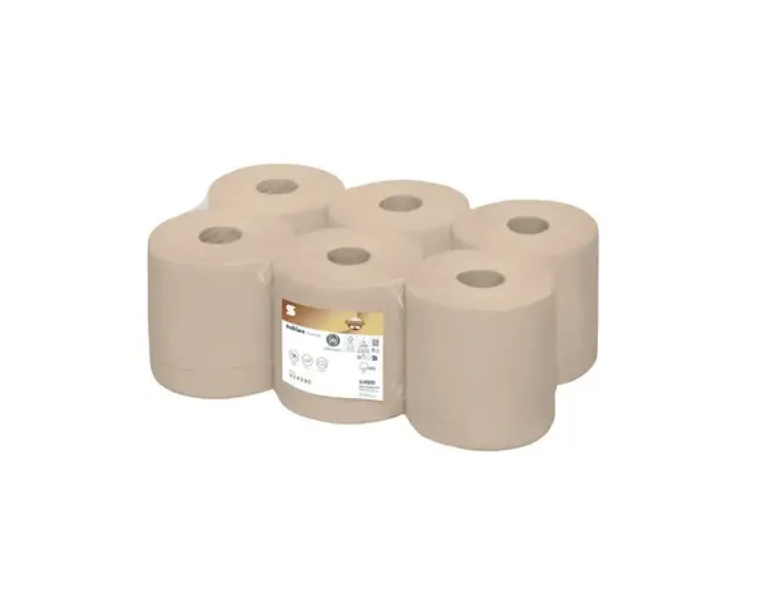 Satino Puresoft Midi Poetsrol 2 laags 150 meter (6 stuks)