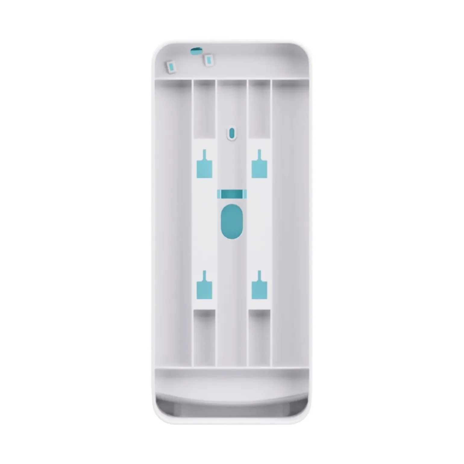 Satino Toiletroldispenser Dubble Rol voor 2 Systeemrollen wit