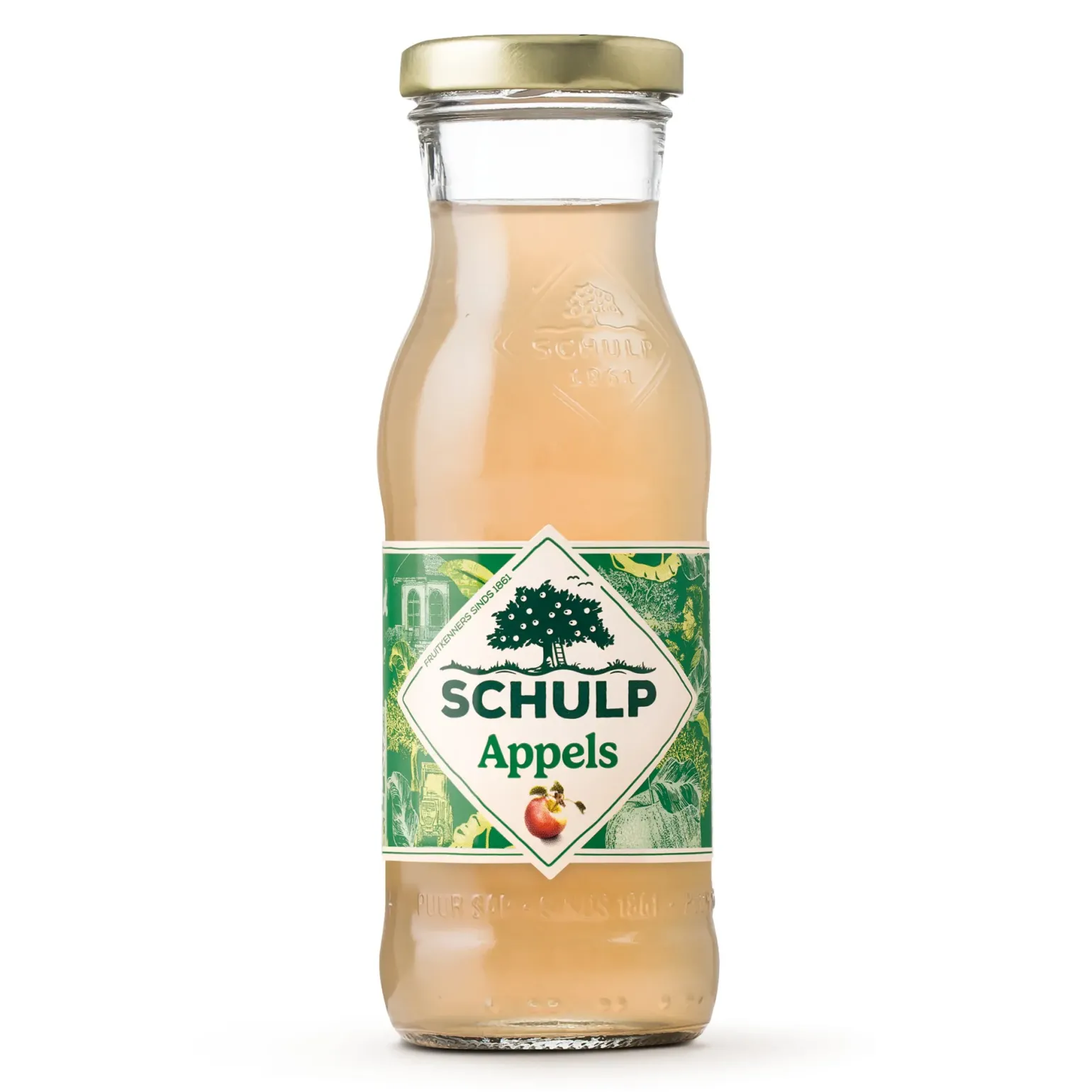 Schulp Ambachtelijke Appelsap Flesje (15x 20cl)