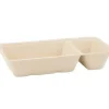 Snackbakje A23 Bagasse PFAS-vrij A7+ saus (500 stuks)