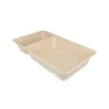 Snackbakje A20 Bagasse PFAS-vrij (A14+saus) (500 stuks)