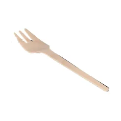 Snackvork hout 140 mm (250 stuks)