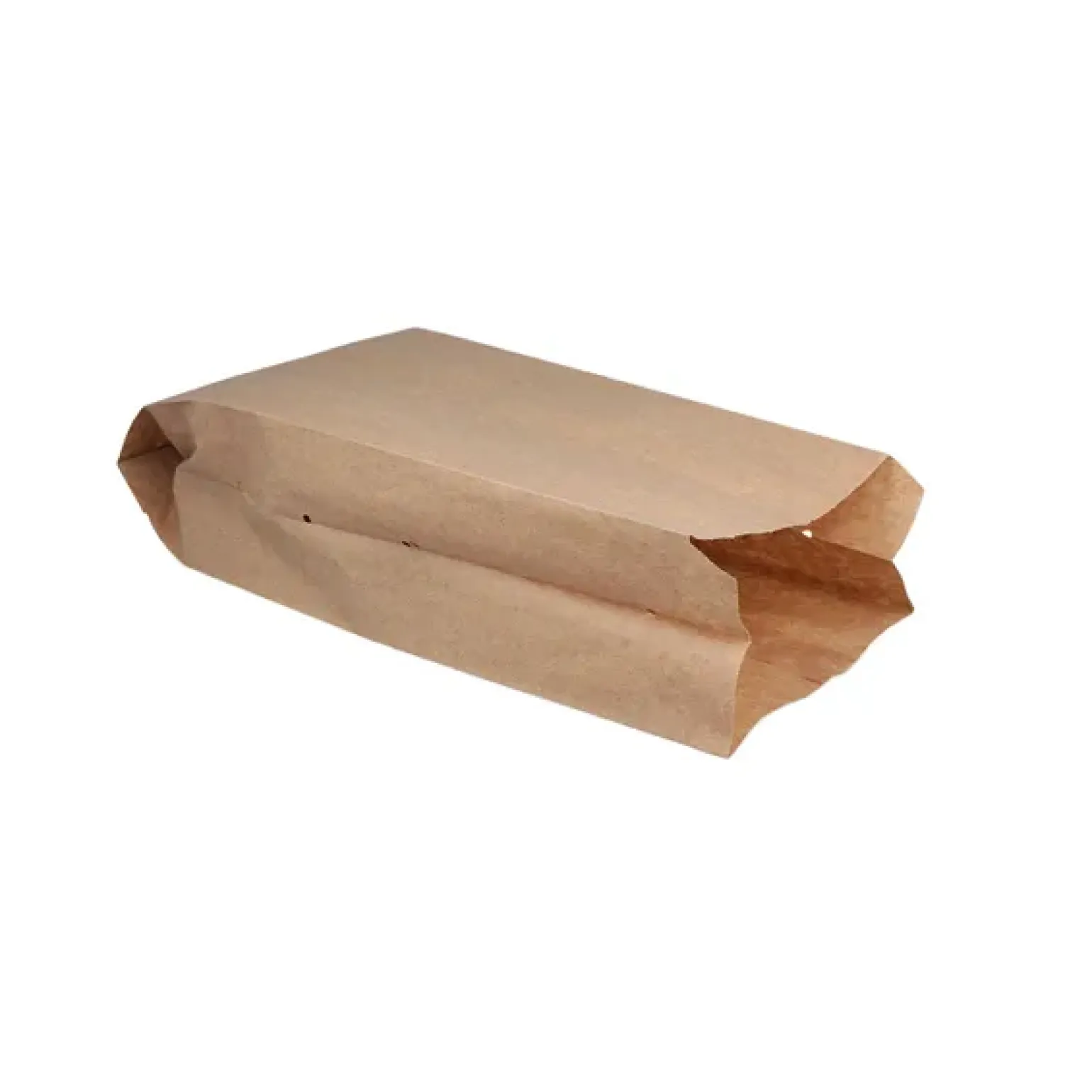 Snackzak Geperforeerd Kraft nr.27 BIO (1 pond)(1200 stuks)