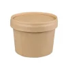 Soepbeker + Deksel FSC Kraft 236ml (25 stuks)