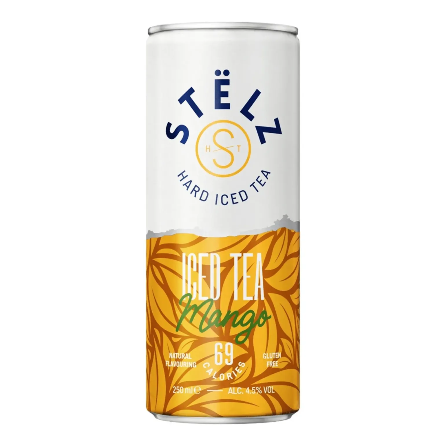 Stelz Hard Iced Tea Mango blik (12x 25cl)