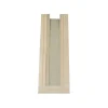 Vensterzak Kraft/PLA 9.5x32x5 cm (1000 stuks)