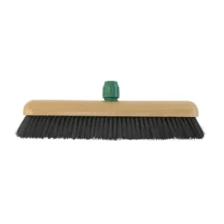 Zaalbezem gemengd haar met steelhouder 30 cm.
