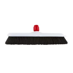 Zaalveger haar kunststof (30cm) + steelhouder